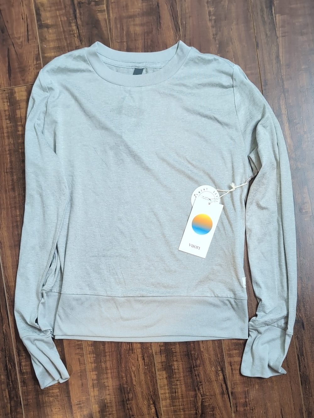 Vuori Light Gray Daydream Crew